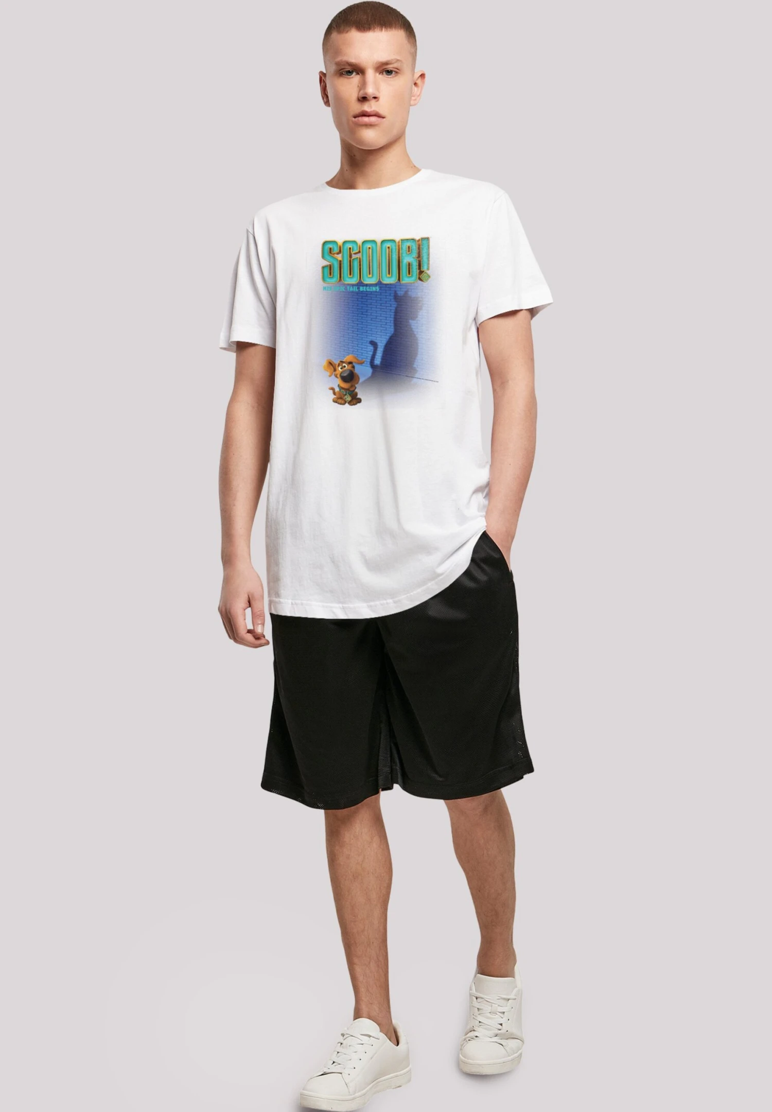 F4NT4STIC Scooby Doo- T-Shirt Print - White 4 F4NT4STIC Scooby Doo- T-Shirt Print - White - Afbeelding 2