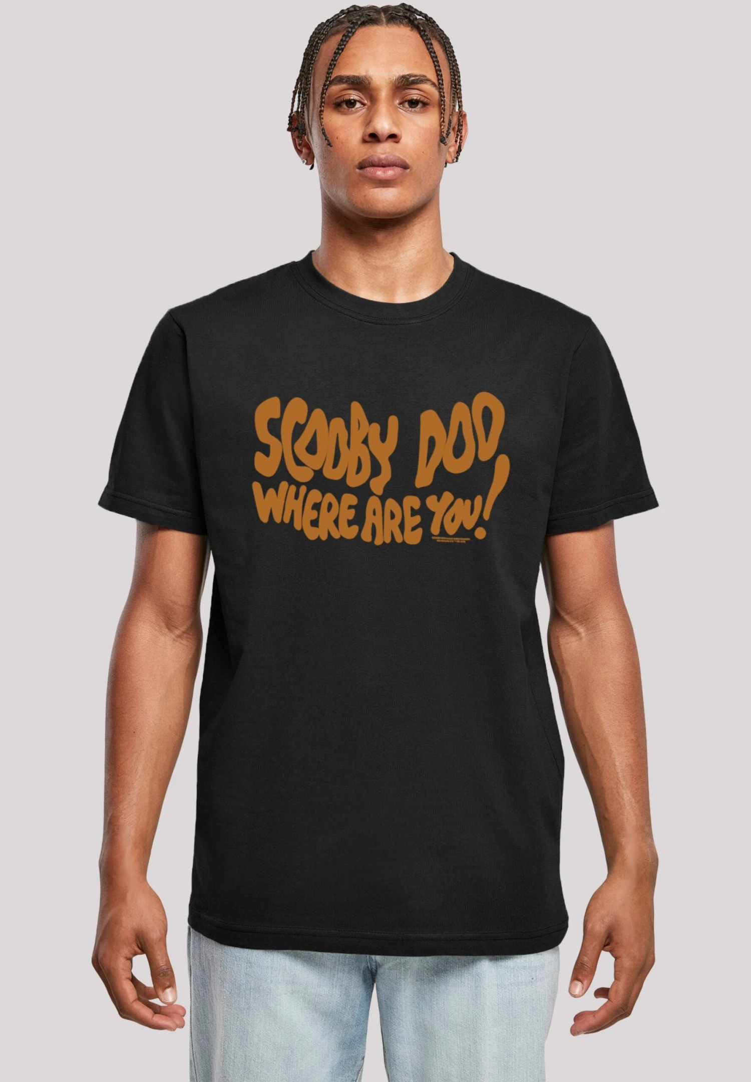 F4NT4STIC Scooby Doo Where Are You Spooky - T-Shirt Print - Black 3 F4NT4STIC Scooby Doo Where Are You Spooky - T-Shirt Print - Black