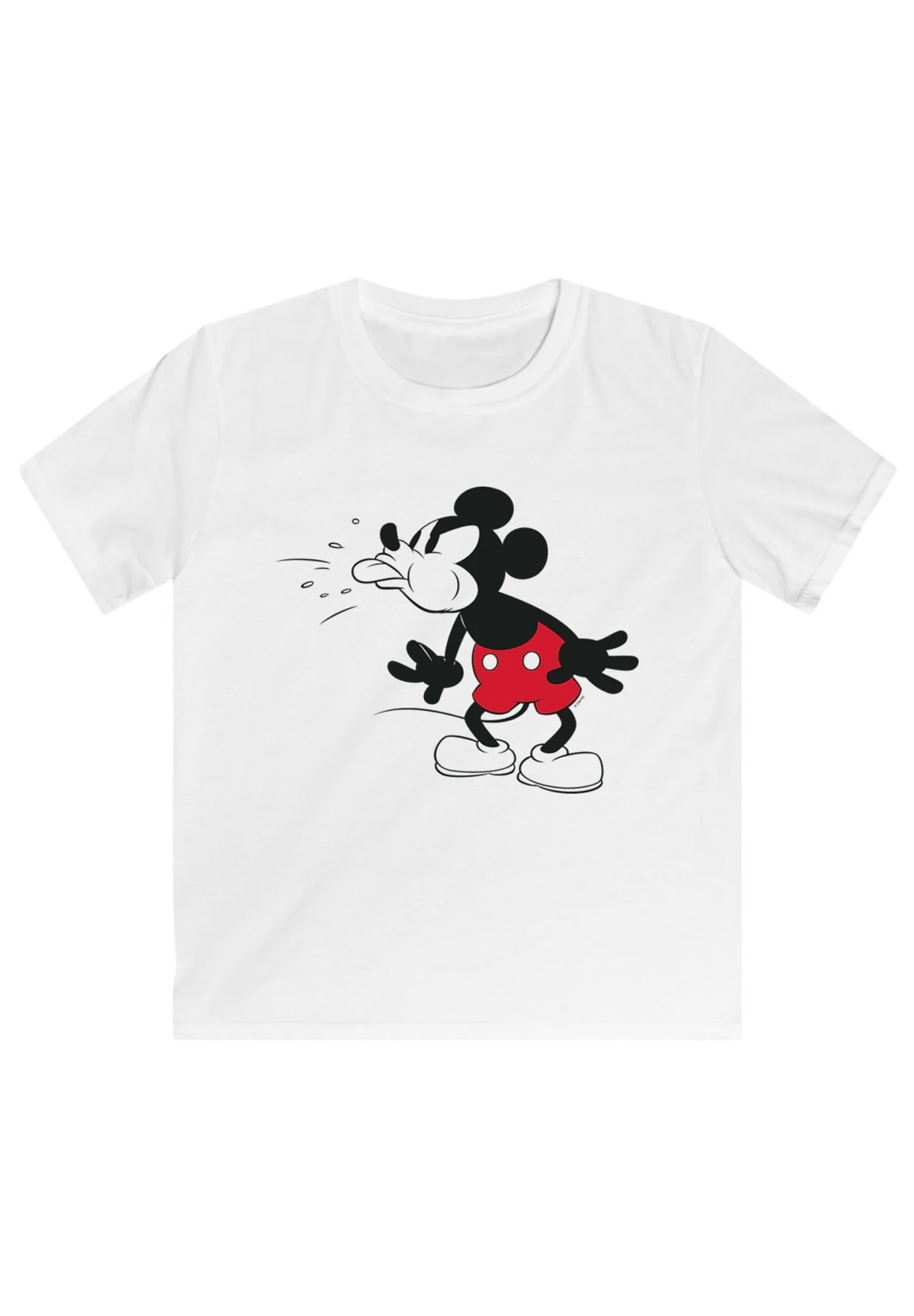F4NT4STIC Disney Micky Maus Tongue - Premium Film Movie Tv Comic Fan- T-Shirt Print - White 3 F4NT4STIC Disney Micky Maus Tongue - Premium Film Movie Tv Comic Fan- T-Shirt Print - White
