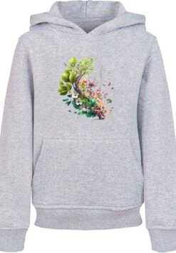 F4NT4STIC Baum Mit Blumen - Hoodie - Heather Grey 14 F4NT4STIC Baum Mit Blumen - Hoodie - Heather Grey -F4Nt4Stic 5033982bbcce4996b9398898d6797be9