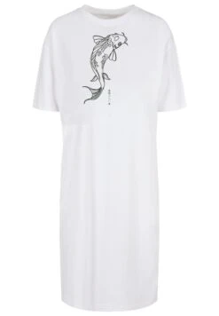 F4NT4STIC Koi Karpfen Asia - Jurk - Weiß -F4Nt4Stic 50931c80c9e74feb96b0fb5fa903ce74