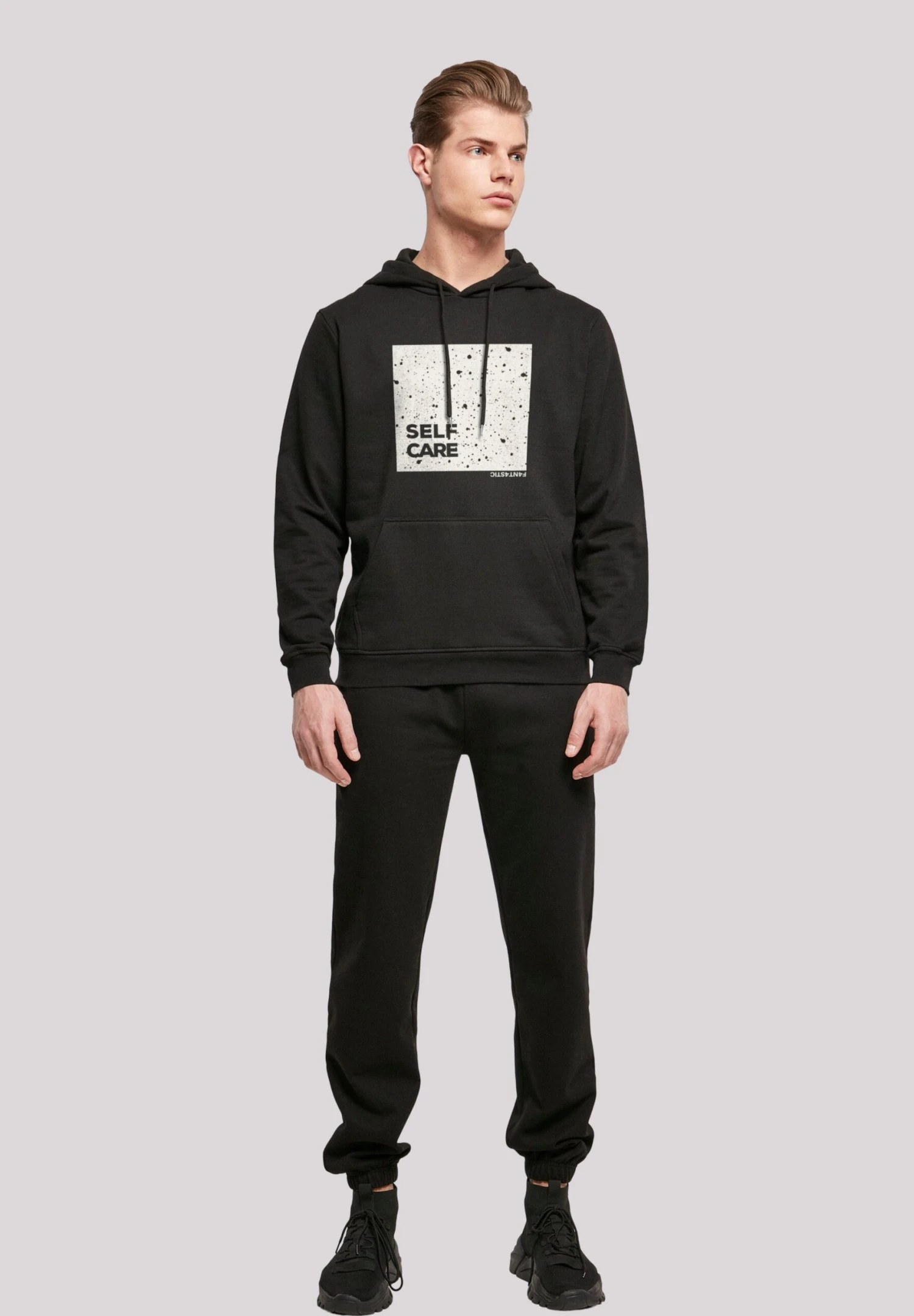F4NT4STIC Self Care- Hoodie - Schwarz 4 F4NT4STIC Self Care- Hoodie - Schwarz - Afbeelding 2