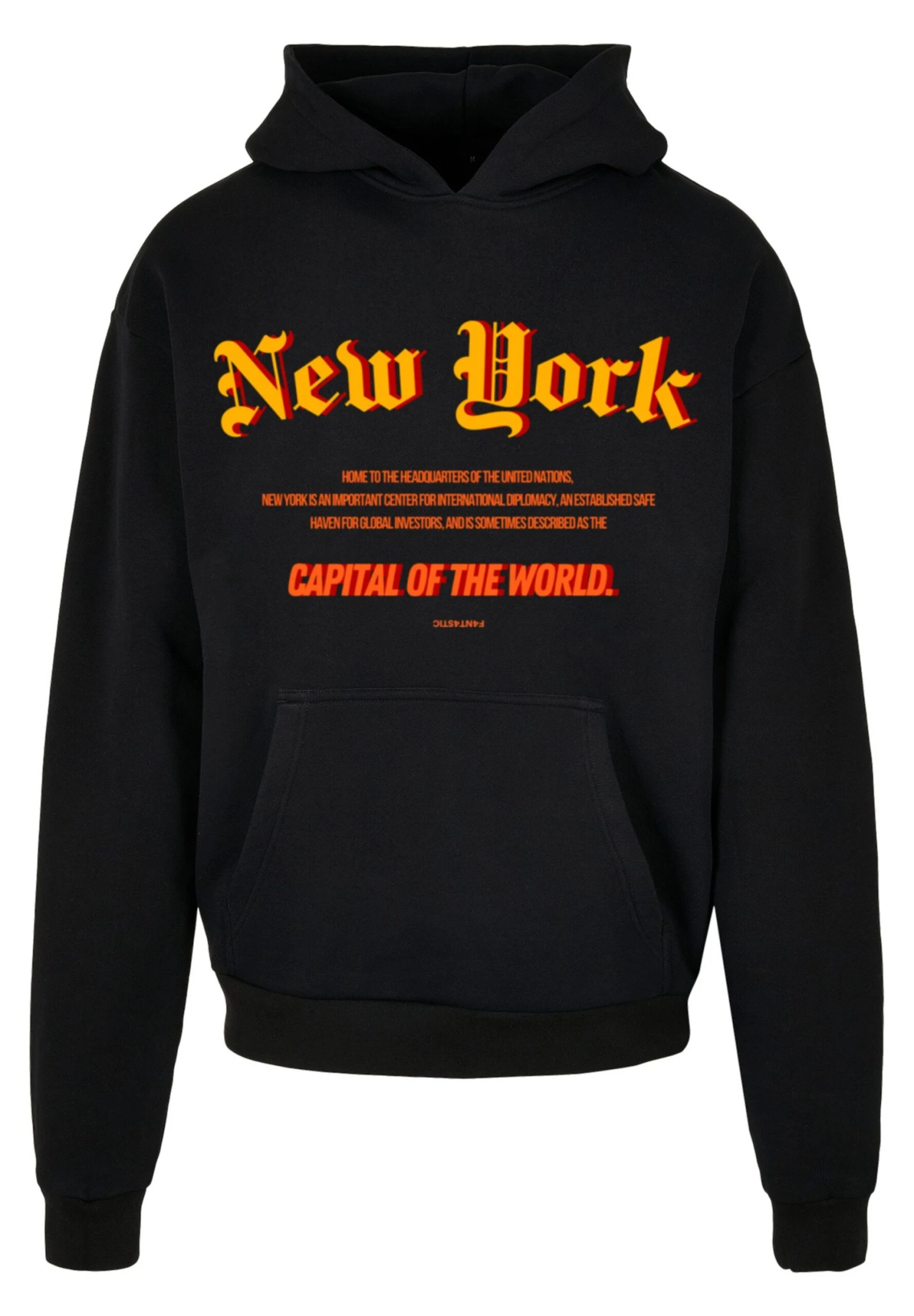 F4NT4STIC New York Oversize - Hoodie - Schwarz 8 F4NT4STIC New York Oversize - Hoodie - Schwarz - Afbeelding 6