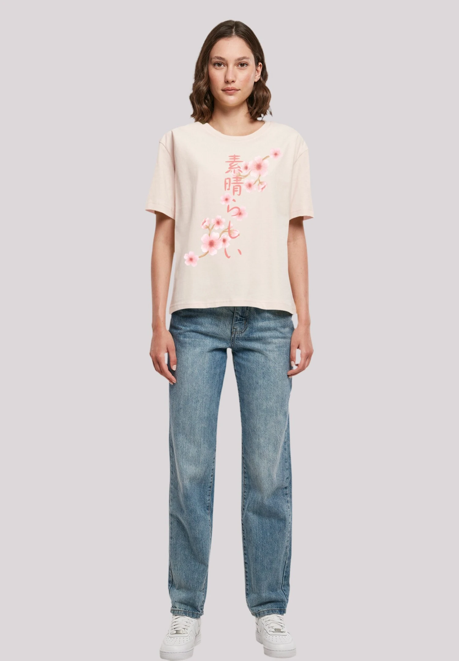 F4NT4STIC Kirschblüten - T-Shirt Print - Pink 4 F4NT4STIC Kirschblüten - T-Shirt Print - Pink - Afbeelding 2