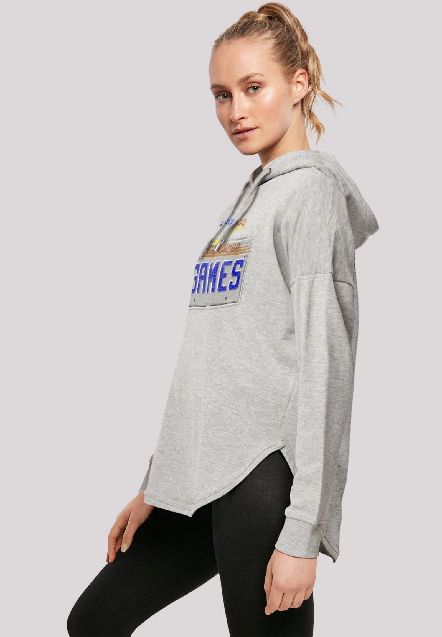 F4NT4STIC Retro Gaming California Games Plate - Hoodie - Grey 7 F4NT4STIC Retro Gaming California Games Plate - Hoodie - Grey - Afbeelding 5