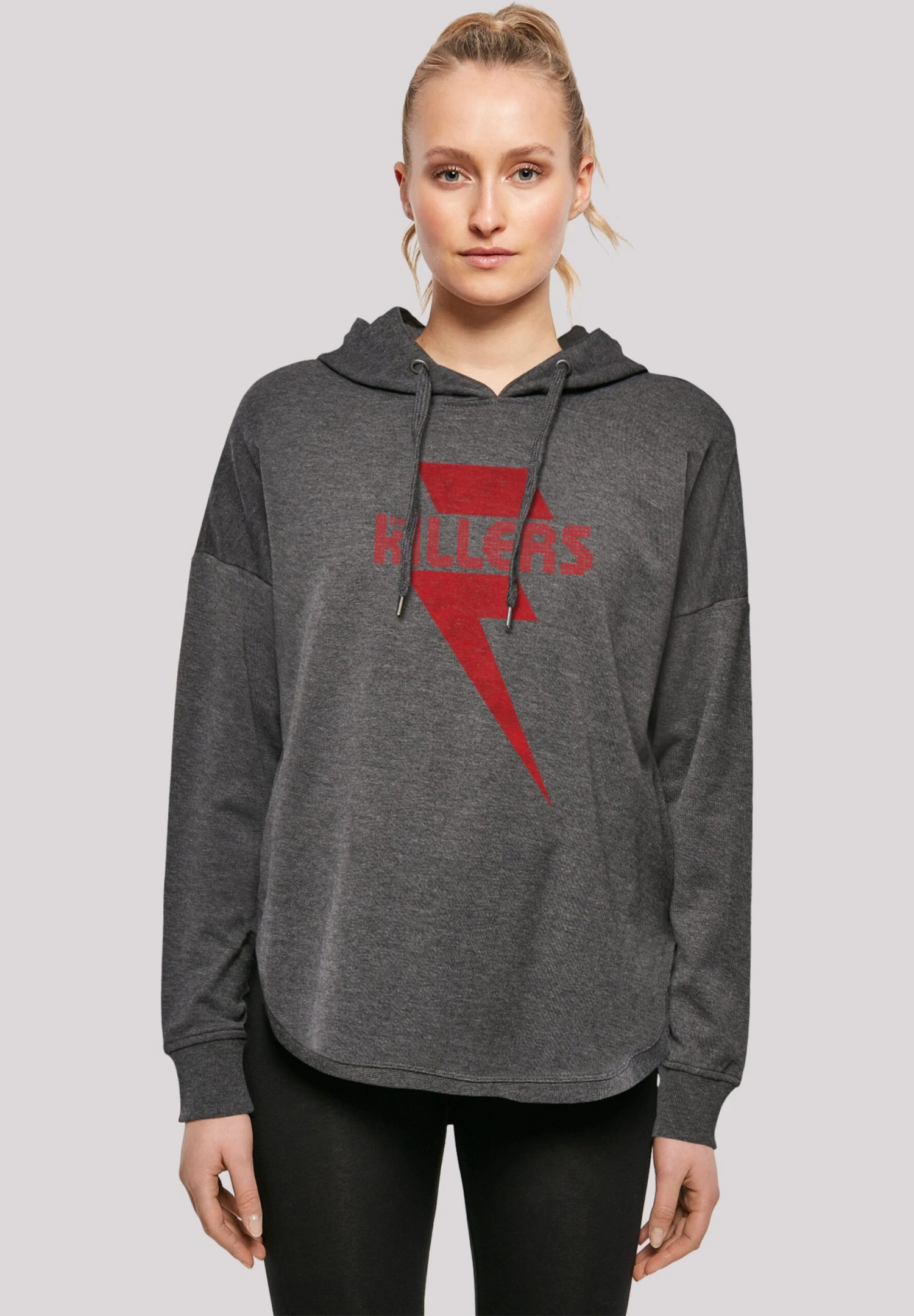 F4NT4STIC The Killers Rock Band Red Bolt - Hoodie - Charcoal 3 F4NT4STIC The Killers Rock Band Red Bolt - Hoodie - Charcoal