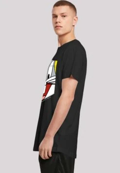 F4NT4STIC Looney Tunes Bugs Bunny Face- T-Shirt Print - Black -F4Nt4Stic 56237508f4ef4b0183a0957f8fbc1f7c