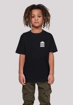 F4NT4STIC Looney Tunes Taz Pocket - T-Shirt Print - Black