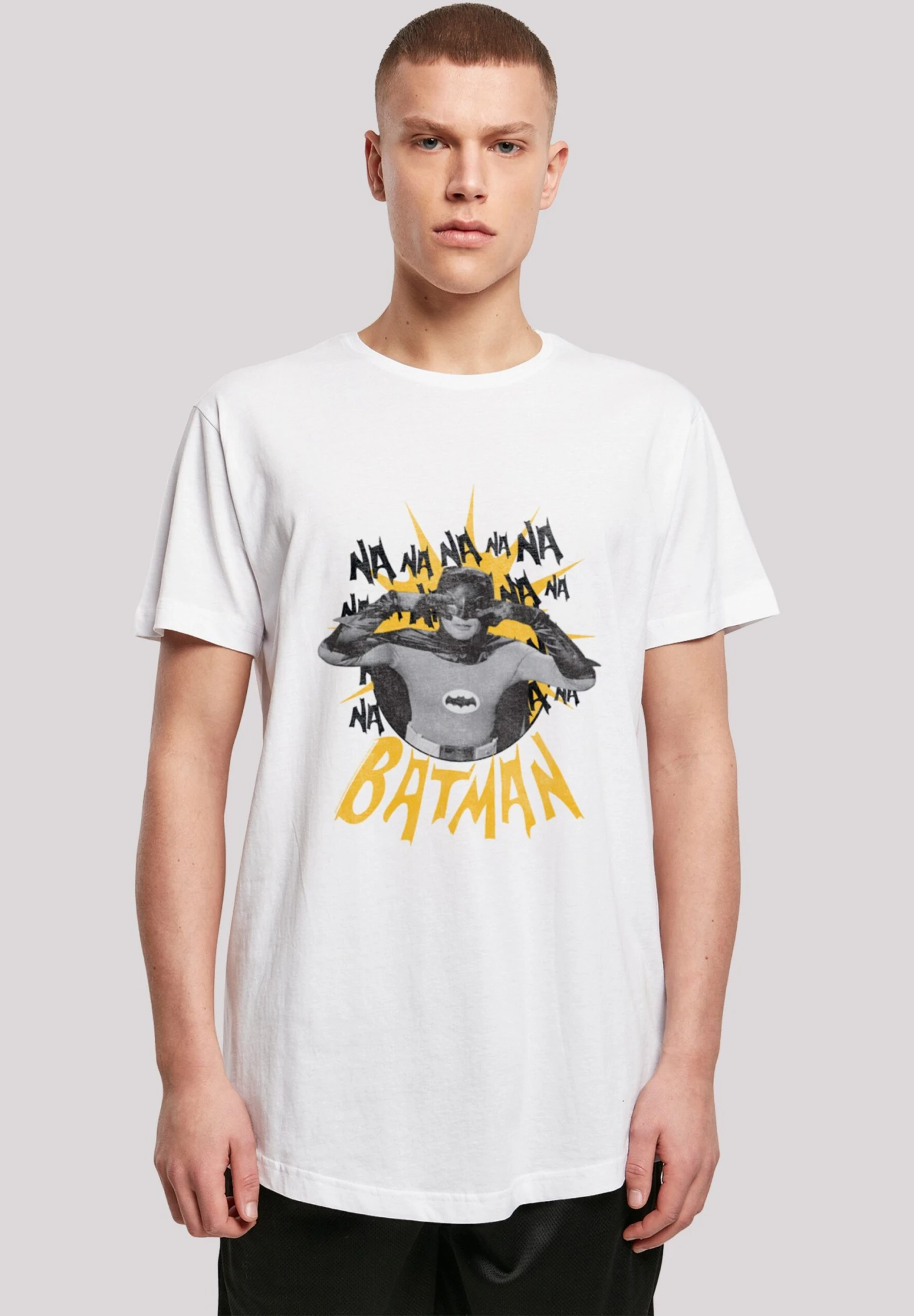 F4NT4STIC Batman Tv Series Nananana' - T-Shirt Print - White 3 F4NT4STIC Batman Tv Series Nananana' - T-Shirt Print - White