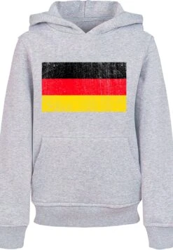F4NT4STIC Germany Deutschland Flagge Distressed - Hoodie - Heather Grey -F4Nt4Stic 5723759fb8ce4332a1b23d9b8f44d279