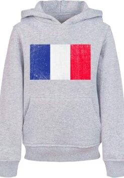 F4NT4STIC Frankreich Flagge Distressed - Hoodie - Heather Grey 14 F4NT4STIC Frankreich Flagge Distressed - Hoodie - Heather Grey -F4Nt4Stic 59470d6f9e3e4243a43293d3bbbc3f34