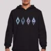 F4NT4STIC Disney Frozen Elements Symbols - Hoodie - Black -F4Nt4Stic 59b46f77691a4f5ab40190a0854c245f