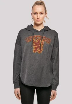 F4NT4STIC Harry Potter Gryffindor Sport Emblem - Hoodie - Charcoal