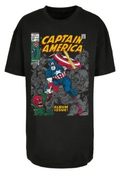 F4NT4STIC Marvel Captain America Album Issue Cover - T-Shirt Print - Black 14 F4NT4STIC Marvel Captain America Album Issue Cover - T-Shirt Print - Black -F4Nt4Stic 5dae2f59a4d34258a51f302271123d10