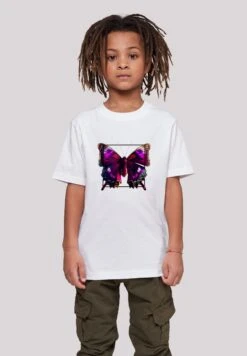 F4NT4STIC Pink Unisex - T-Shirt Print - Weiß -F4Nt4Stic 5eeae026974e4e27bba32ad087c5eafd