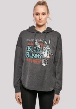 F4NT4STIC Looney Tunes Vintage Bugs Bunny - Hoodie - Charcoal