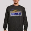 F4NT4STIC Retro Gaming California Games Plate - Sweater - Black -F4Nt4Stic 5f3f50d6e82348829872108dd2a4cfd1