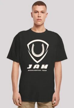 F4NT4STIC Jam Showjumping - T-Shirt Print - Schwarz