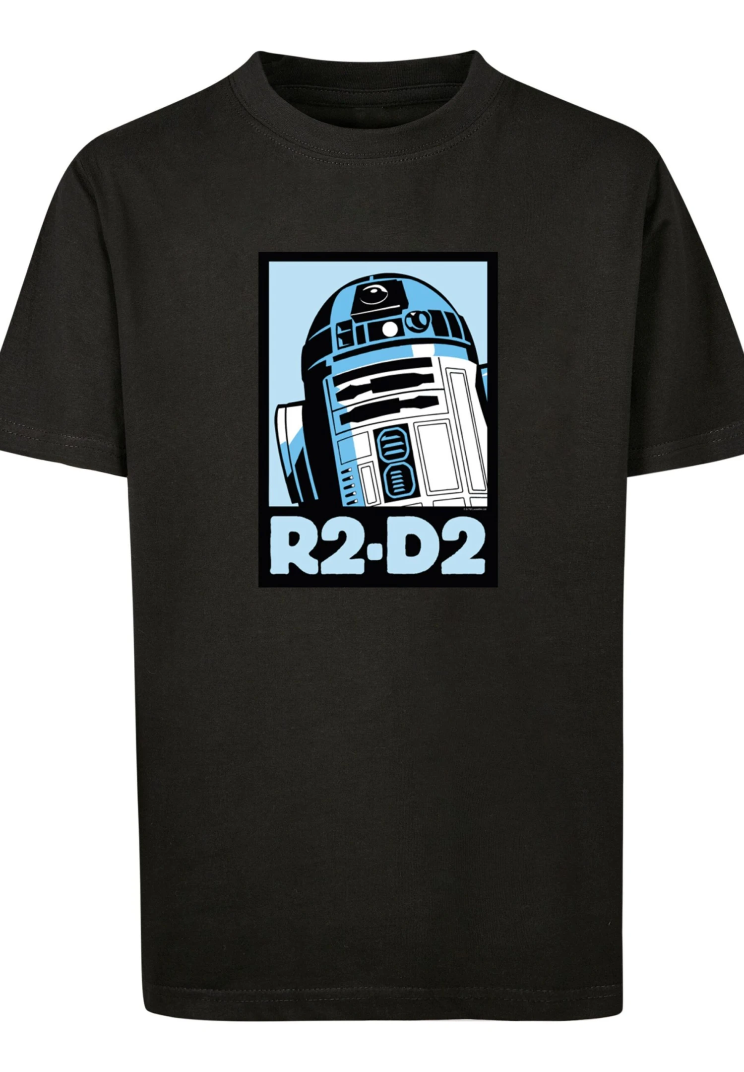 F4NT4STIC Star Wars R2-D2 Poster - T-Shirt Print - Black 8 F4NT4STIC Star Wars R2-D2 Poster - T-Shirt Print - Black - Afbeelding 6