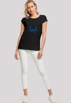 F4NT4STIC Extended Shoulder Star Wars Rise Of Skywalker Rebellen- T-Shirt Print - Black -F4Nt4Stic 62425bbcc2444b62bf9ceffea807aea3