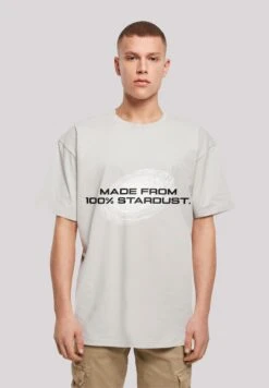 F4NT4STIC Phiber Spaceone- T-Shirt Print - Lightasphalt