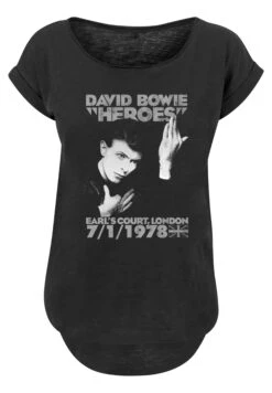 F4NT4STIC David Bowie Earls Court Heroes - T-Shirt Print - Black 14 F4NT4STIC David Bowie Earls Court Heroes - T-Shirt Print - Black -F4Nt4Stic 634f2de0fd3c469e859ef41629f4ecab
