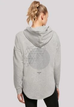 F4NT4STIC Geometrics- Hoodie - Grey