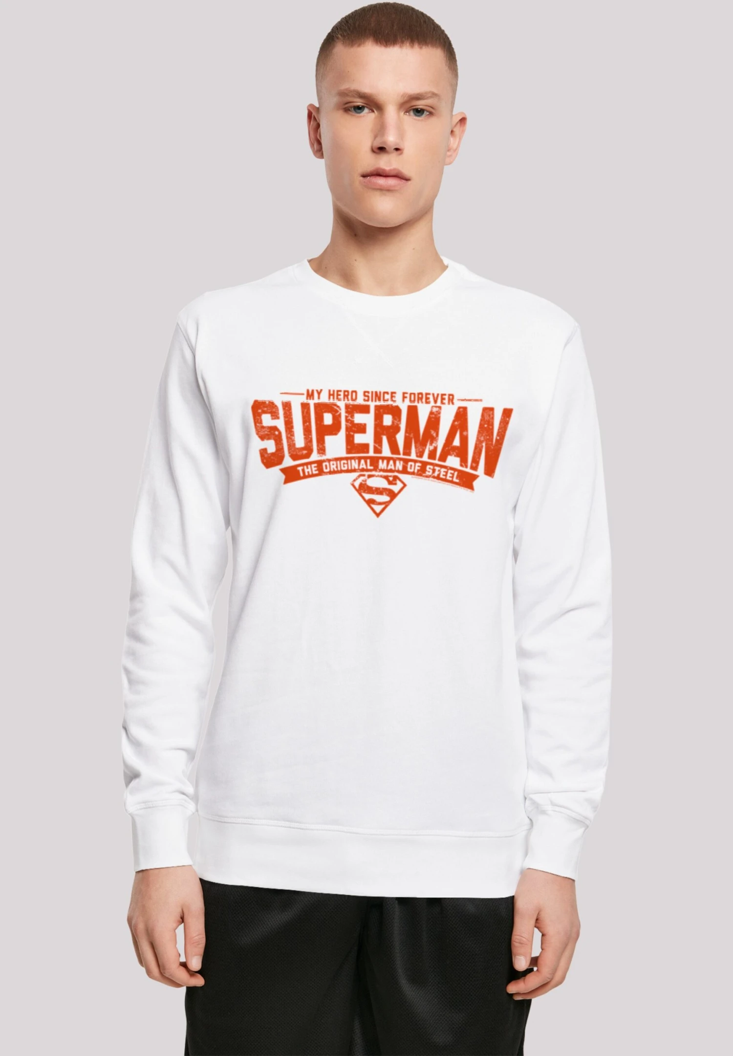 F4NT4STIC Dc Comics Superman My Hero - Sweater - White 3 F4NT4STIC Dc Comics Superman My Hero - Sweater - White
