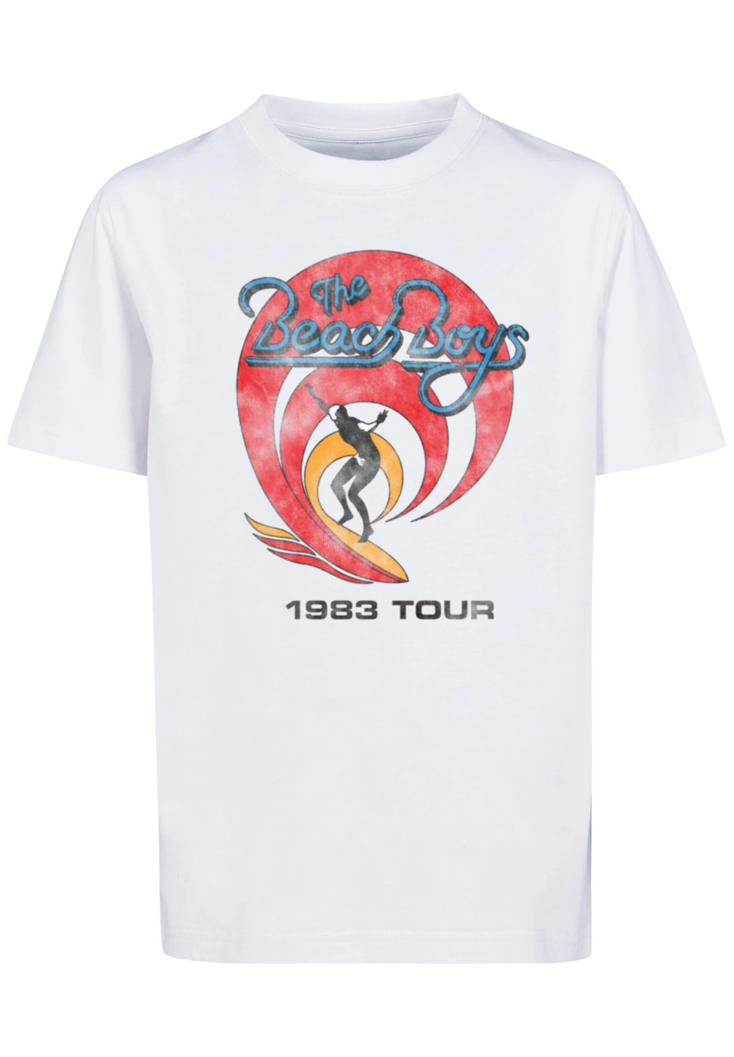 F4NT4STIC The Beach Band Surfer 83 Vintage - T-Shirt Print - White 8 F4NT4STIC The Beach Band Surfer 83 Vintage - T-Shirt Print - White - Afbeelding 6