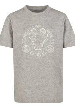 F4NT4STIC Harry Potter Slytherin Seal - T-Shirt Print - Heather Grey -F4Nt4Stic 64f1361dfed74bd198c296598f0e4af0
