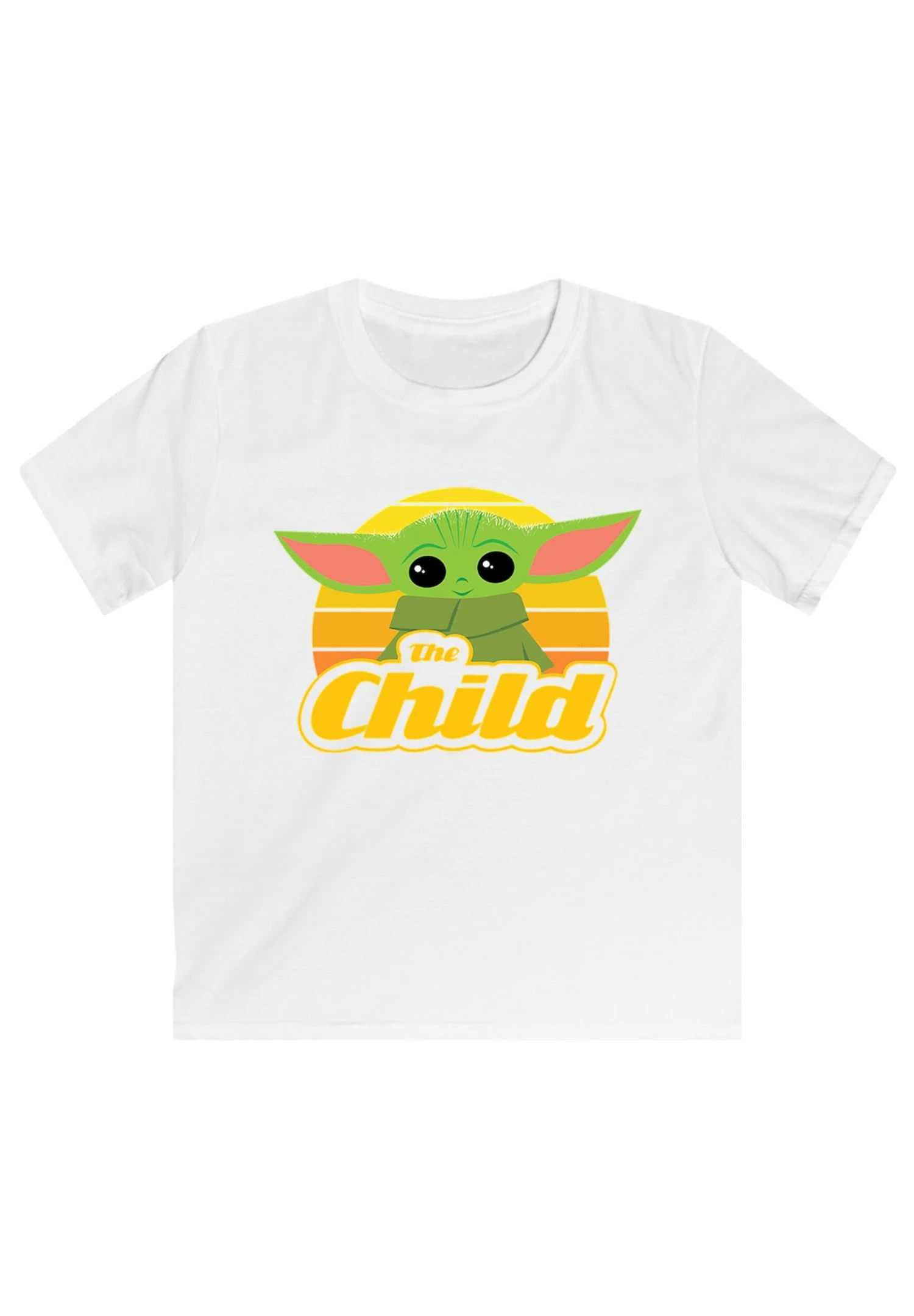 F4NT4STIC Star Wars The Mandalorian The Child Retro - Krieg Der St - T-Shirt Print - White 4 F4NT4STIC Star Wars The Mandalorian The Child Retro - Krieg Der St - T-Shirt Print - White - Afbeelding 2