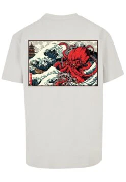 F4NT4STIC Octopus Japan - T-Shirt Print - Lightasphalt -F4Nt4Stic 66bceb6a5a064c5185df54402e3124fa