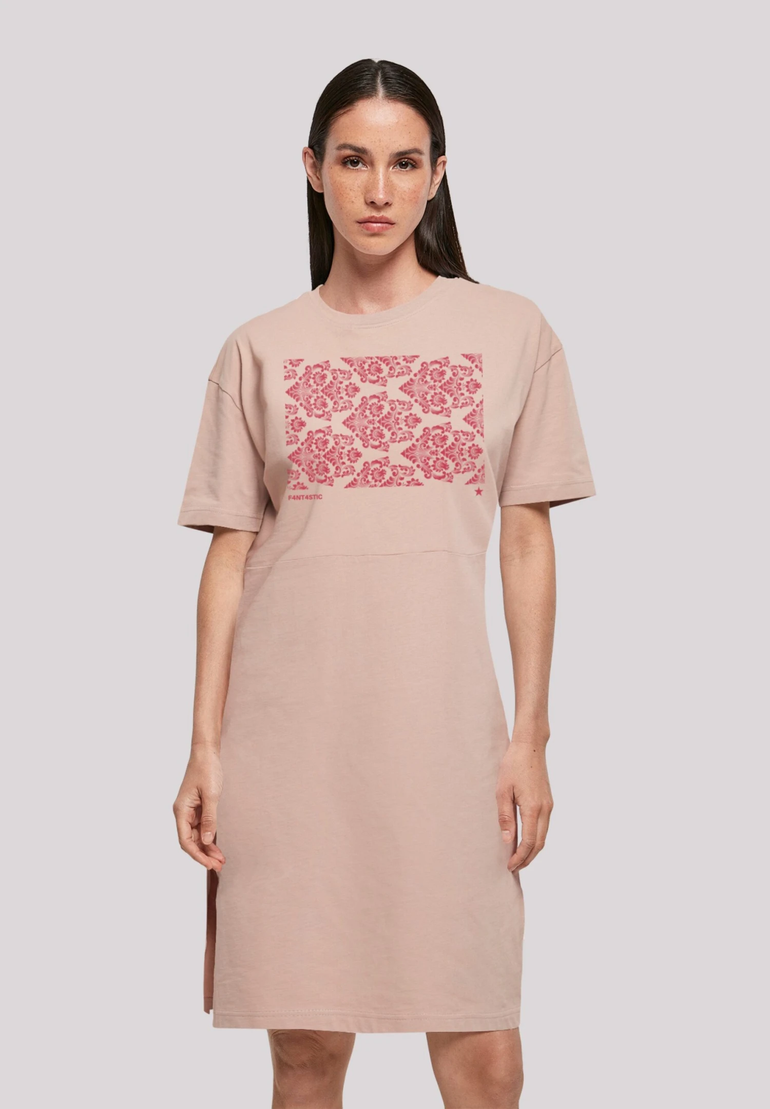 F4NT4STIC Muster - Jerseyjurk - Duskrose 3 F4NT4STIC Muster - Jerseyjurk - Duskrose