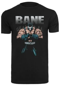 F4NT4STIC Dc Comics Batman Bane - T-Shirt Print - Black -F4Nt4Stic 6716b2b126814dec8c0f703383163c5a