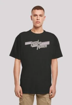 F4NT4STIC Woman Lines- T-Shirt Print - Black