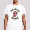 F4NT4STIC The Rolling Stones Rockband Tour - T-Shirt Print - White -F4Nt4Stic 6893f477ccfc45ab847583a9062ca49c