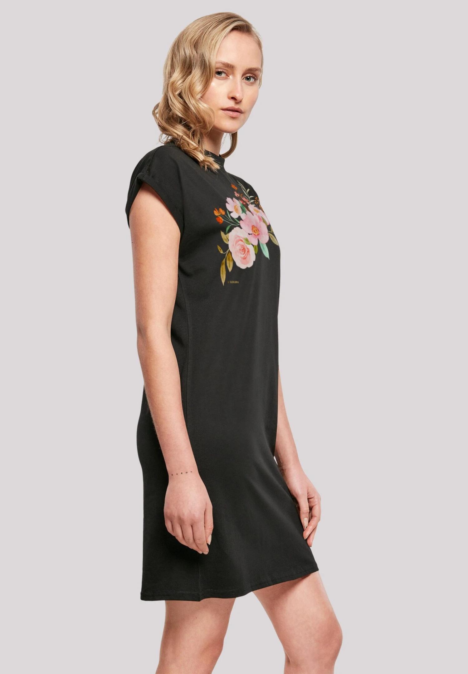 F4NT4STIC Jerseyjurk - Schwarz 6 F4NT4STIC Jerseyjurk - Schwarz - Afbeelding 4