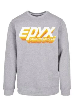 F4NT4STIC Retro Gaming Epyx Logo 3D - Sweater - Heather Grey -F4Nt4Stic 6b507db250d744e7acca6bd631071fed