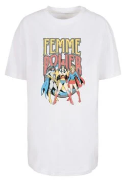 F4NT4STIC Dc Comics Femme Power - T-Shirt Print - White -F4Nt4Stic 6bbd1d243a7144ca912ce6d189e94365