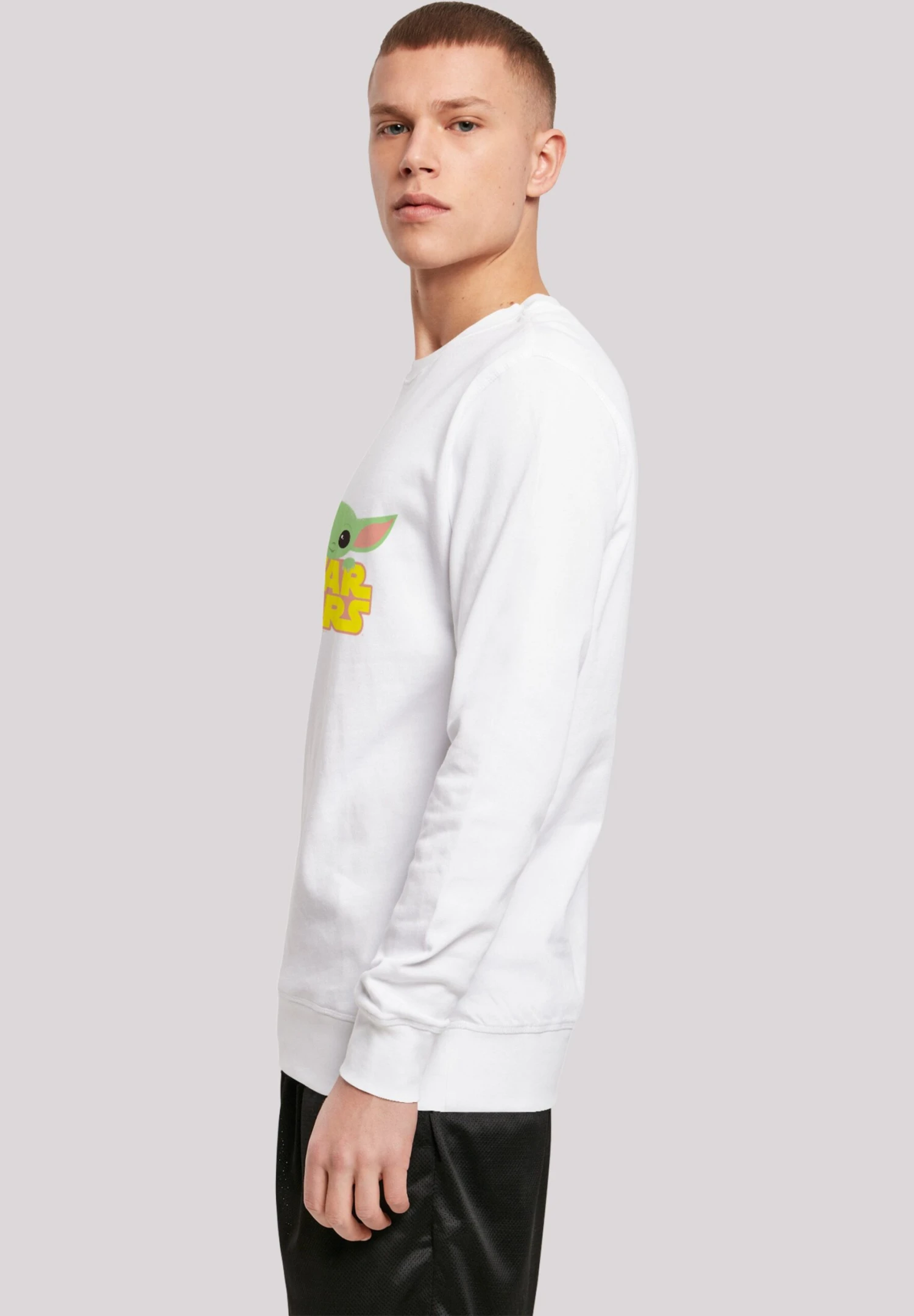 F4NT4STIC Star Wars The Mandalorian- Sweater - White 7 F4NT4STIC Star Wars The Mandalorian- Sweater - White - Afbeelding 5