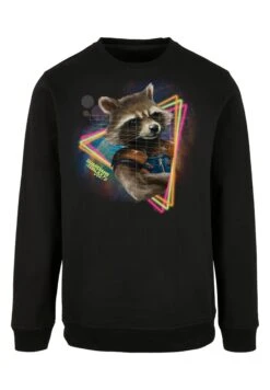 F4NT4STIC Marvel Guardians Of The Galaxy Neon Rocket - Sweater - Black -F4Nt4Stic 6d048f3bff864b0d9914815e9804866c