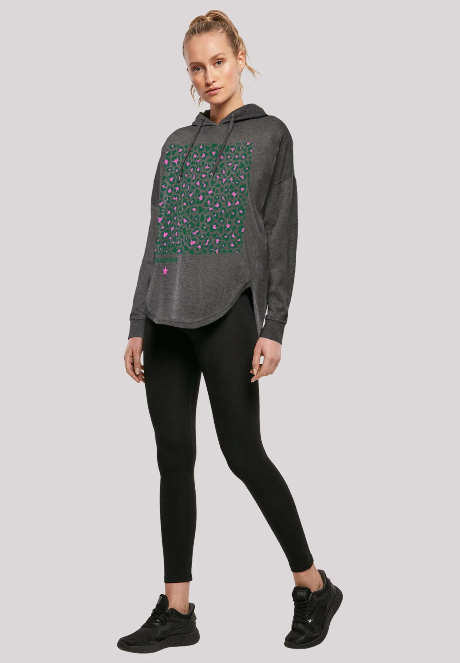 F4NT4STIC Leo- Hoodie - Charcoal 4 F4NT4STIC Leo- Hoodie - Charcoal - Afbeelding 2