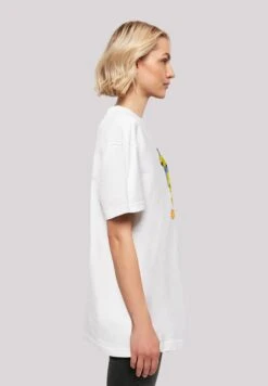 F4NT4STIC Looney Tunes Trickfilm Serie Cartoon Classic Tweety Pie - T-Shirt Print - White -F4Nt4Stic 6e480532eedf43a6bdc159419bb1ad88