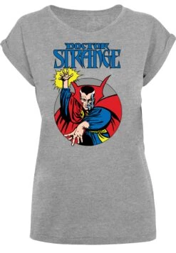 F4NT4STIC Marvel Doctor Strange Circle - T-Shirt Print - Heather Grey -F4Nt4Stic 6e7ac65276a24834987fe056659c04ff