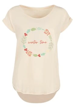 F4NT4STIC Winter Time - T-Shirt Print - Whitesand -F4Nt4Stic 6f16adde98964bb69f6858149720db23