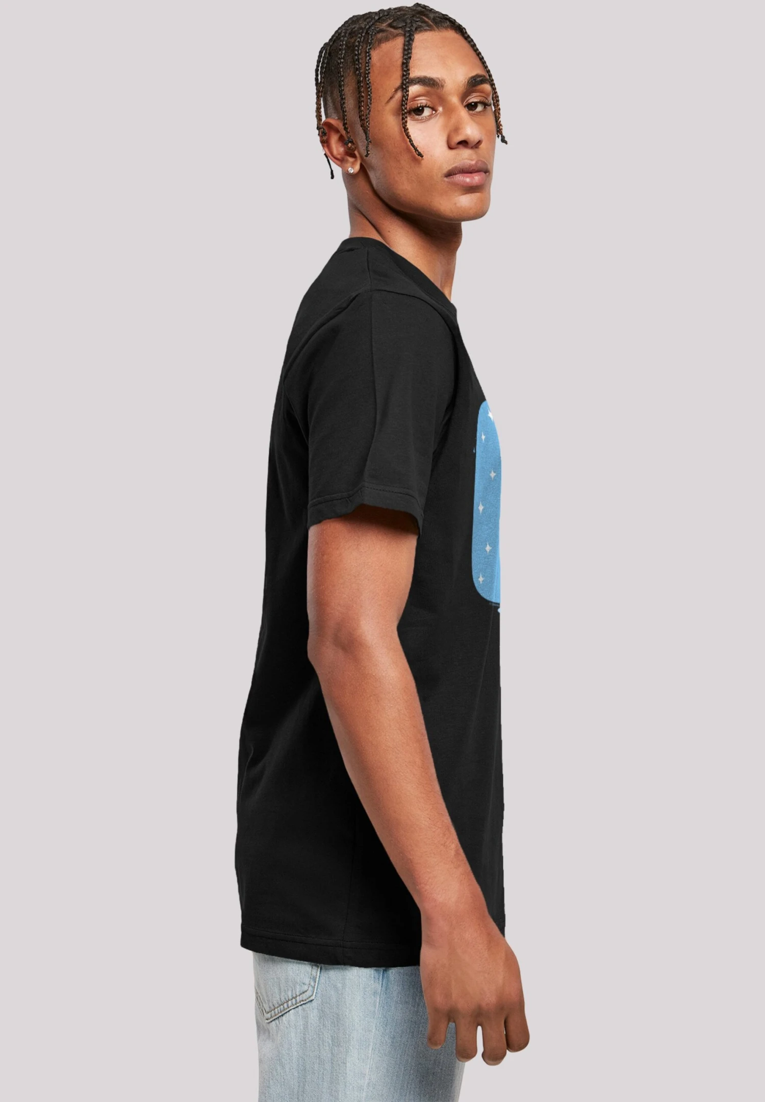 F4NT4STIC Disney Alphabet C Is For Cinderella- T-Shirt Print - Black 6 F4NT4STIC Disney Alphabet C Is For Cinderella- T-Shirt Print - Black - Afbeelding 4