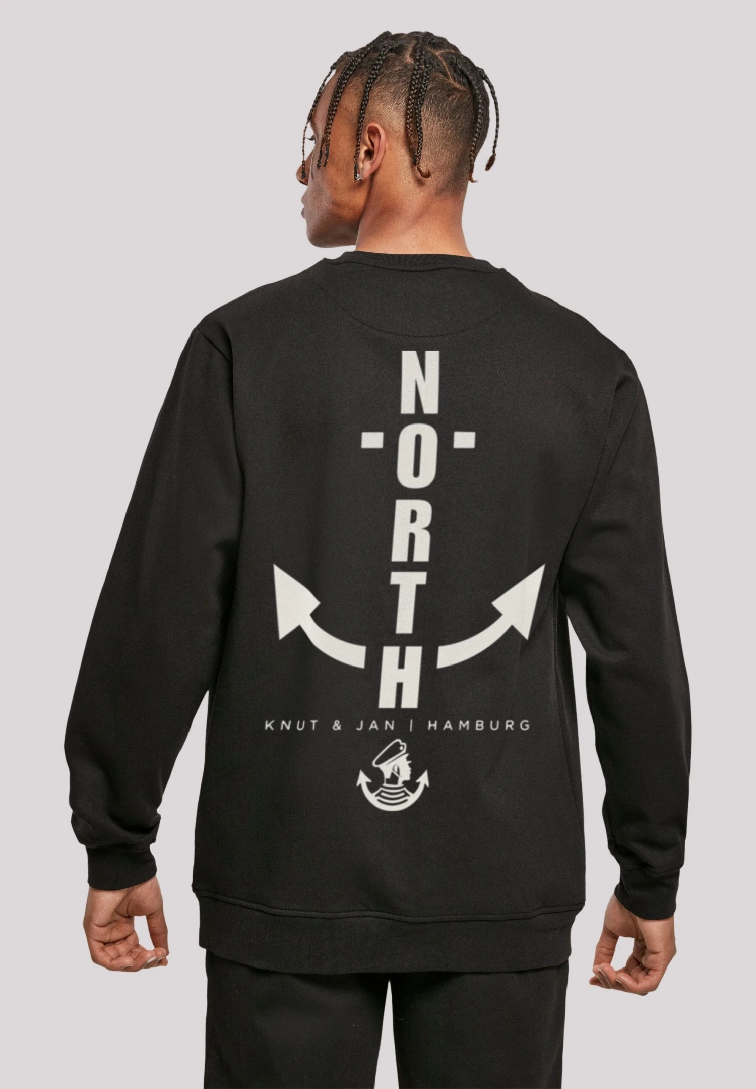F4NT4STIC North Anchor Knut & Jan Hamburg - Sweater - Schwarz 3 F4NT4STIC North Anchor Knut & Jan Hamburg - Sweater - Schwarz