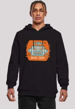 F4NT4STIC Big Bang Theory Tv Serie Shel Bot Icon - Hoodie - Black