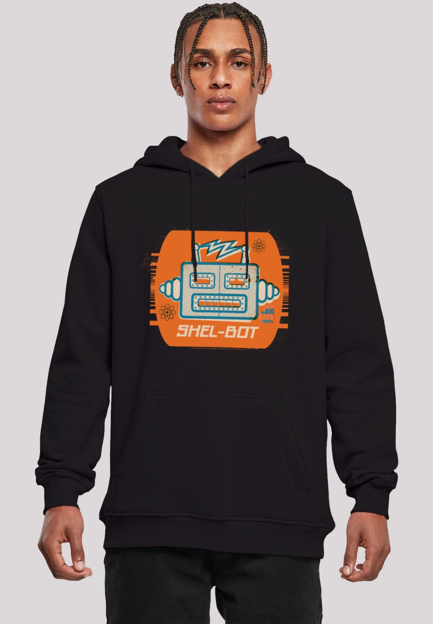 F4NT4STIC Big Bang Theory Tv Serie Shel Bot Icon - Hoodie - Black 3 F4NT4STIC Big Bang Theory Tv Serie Shel Bot Icon - Hoodie - Black