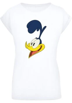 F4NT4STIC Looney Tunes Road Runner Face - T-Shirt Print - White -F4Nt4Stic 740be9840a5948e692354febb00af98a